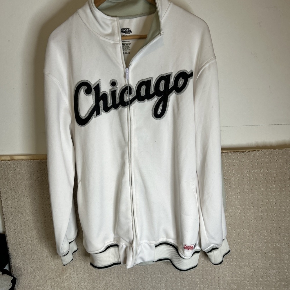 MLB Chicago White Sox‎ Stitches Jacket Size Medium